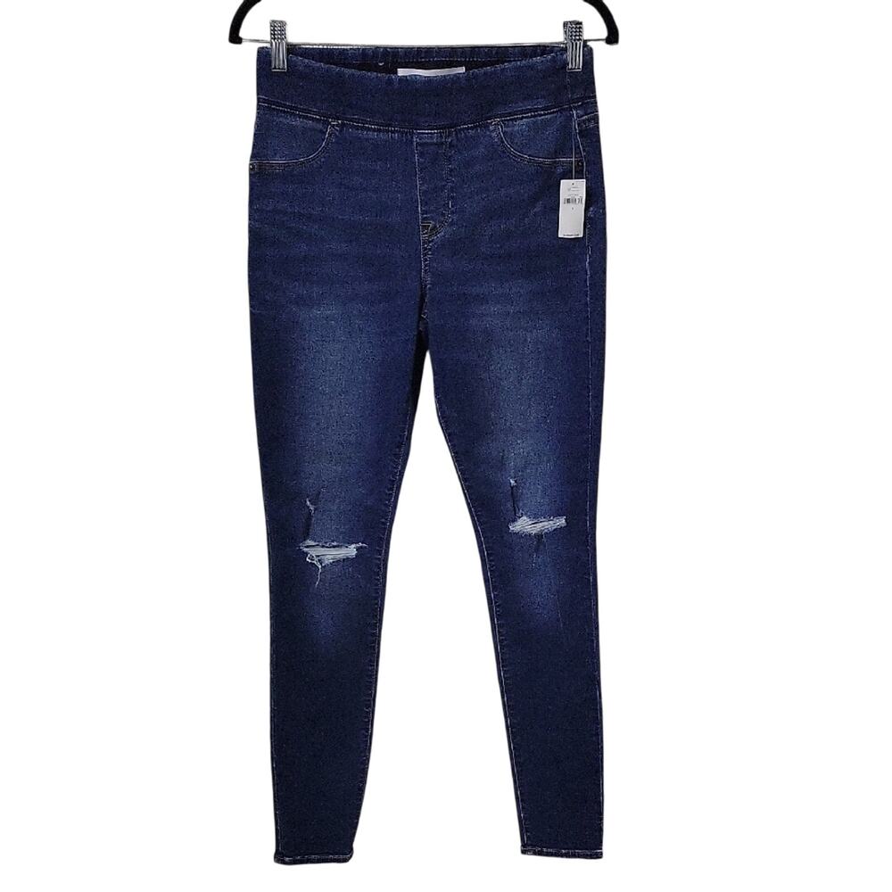 Old Navy Rockstar Super Skinny Jeggings Pull On Jeans Womens Size 6 NWT